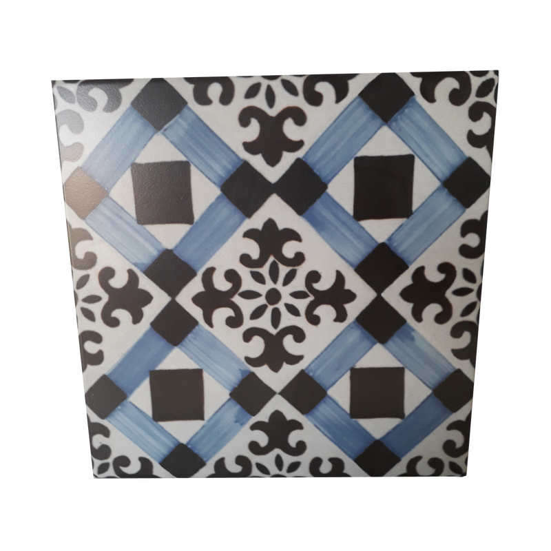 Wandtegel Ad a-01 22,5x22,5 cm | Per stuk verkrijgbaar | Doos bevat 20 stuks