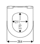 Cedo Vero beach Toiletzitting/siège wc White