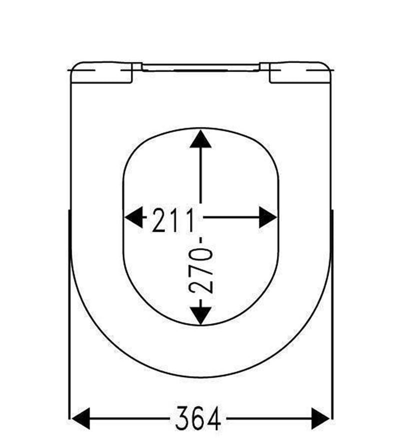 Cedo Vero beach Toiletzitting/siège wc White