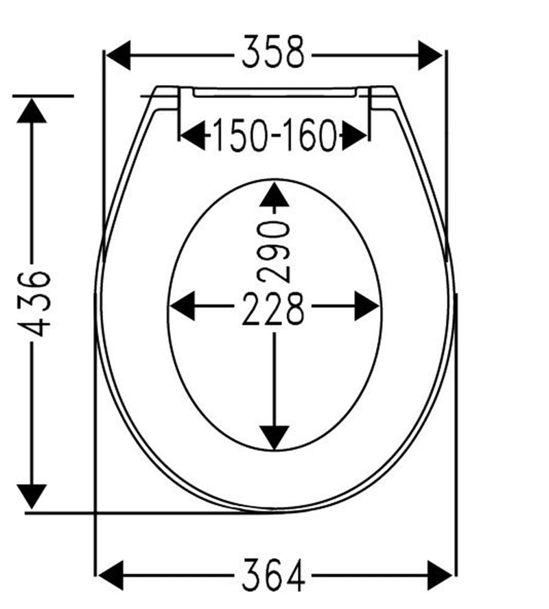 Cedo Atacama Toiletzitting/siège wc White