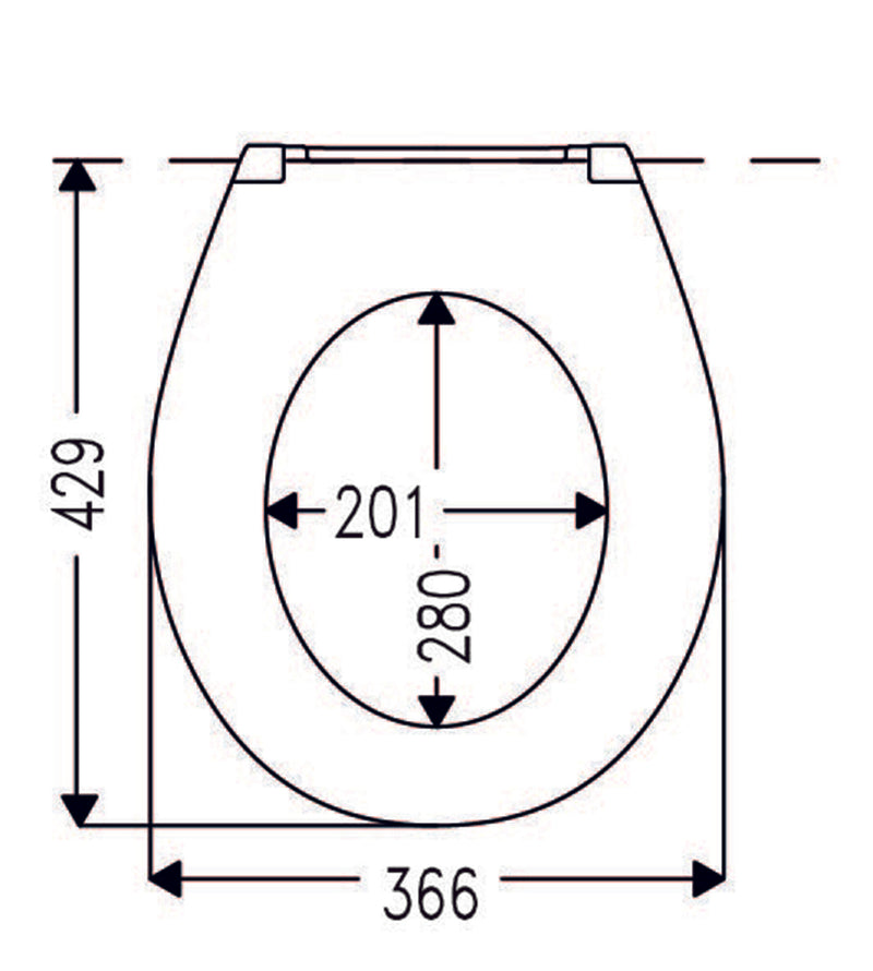 Cedo Welness en stone Toiletzitting/siège wc Multi