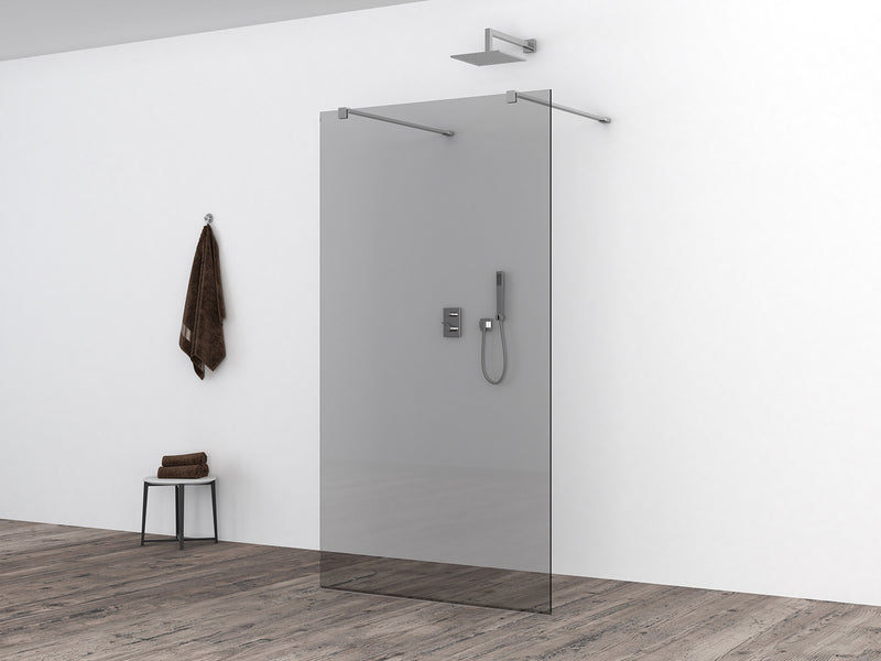 Slim glasplaat 1100 x 2000 x 8 mm nano rookglas