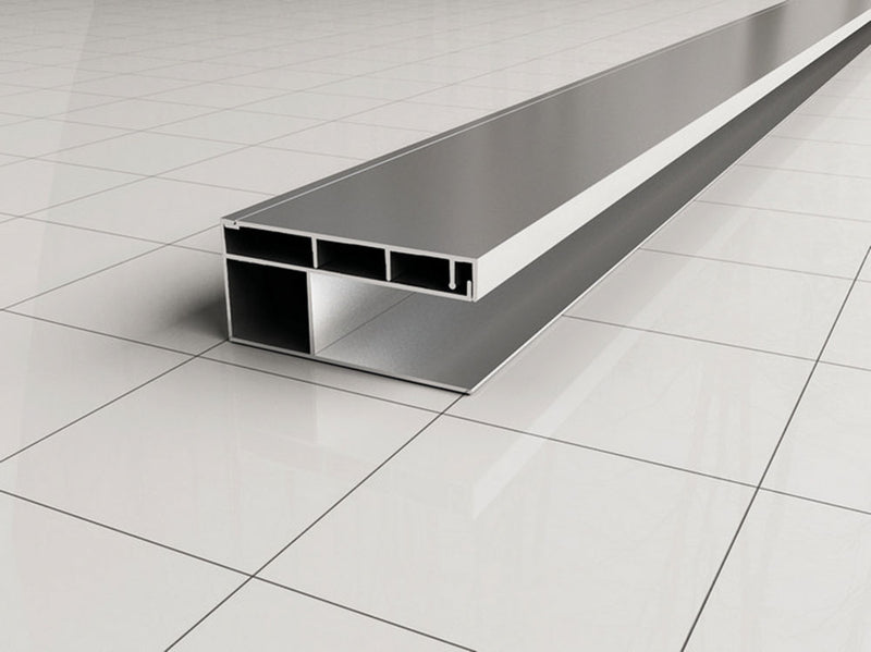 Verbredingsprofiel 30 x 2020 mm chroom