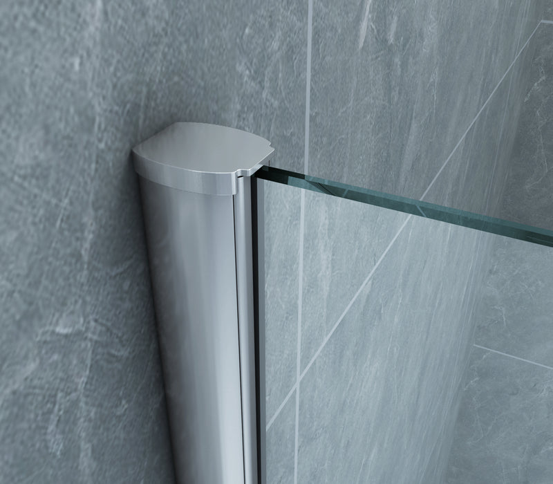 Cerra eco inloopdouche 800 x 1950 x 6 mm nano helder glas/chroom