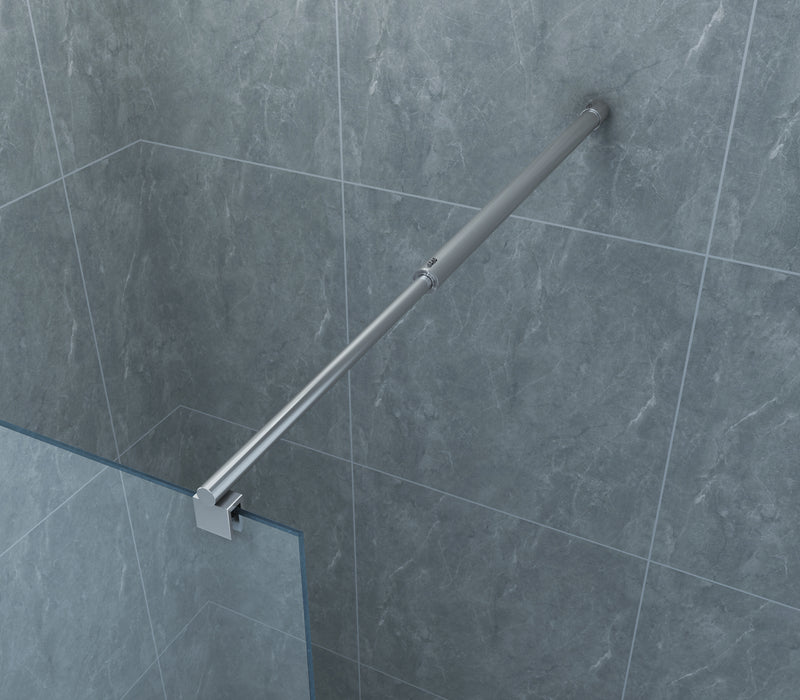 Cerra eco inloopdouche 800 x 1950 x 6 mm nano helder glas/chroom