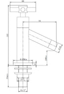 Brizo fonteinkraan Kiwa 1/2" chroom