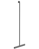 Alonzo vloerwisser met ophanghaak gunmetal PVD