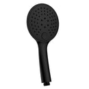 Rain handdouche 3 standen mat zwart