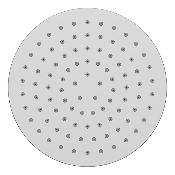 Caral hoofddouche rond 20 x 1