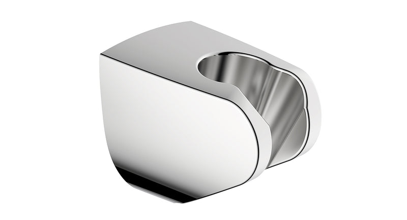 Caral wandhanddouchehouder kunststof chroom