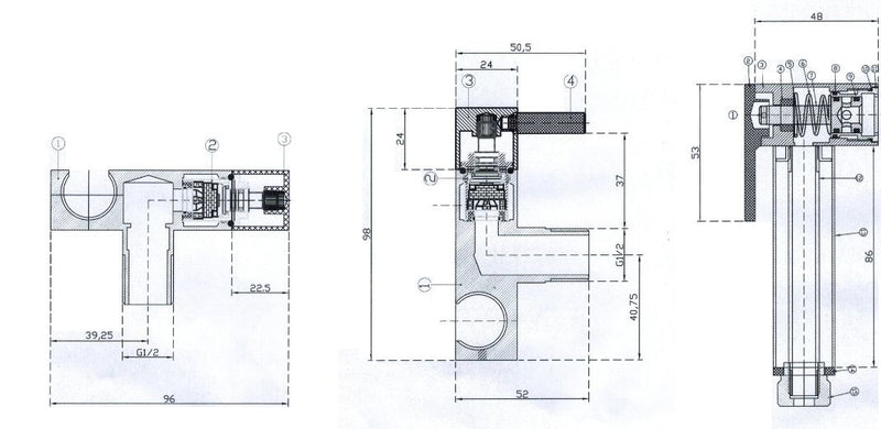 304 bidetset met handdouche en doucheslang geborsteld RVS