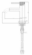 Ribbd fonteinkraan 1/2" chroom