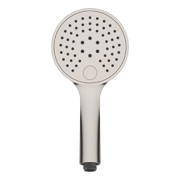 UniMatch handdouche 3 standen Ø 12 cm geborsteld staal