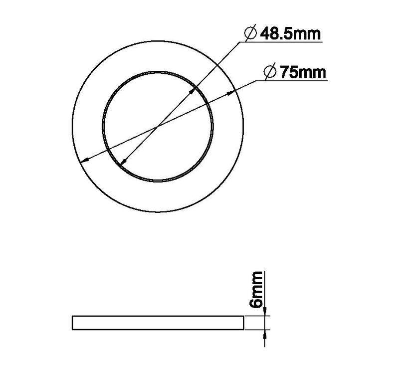 Caral rozet kraangedeelte eenhendel wastafelkraan 65mm geborsteld brons koper PVD