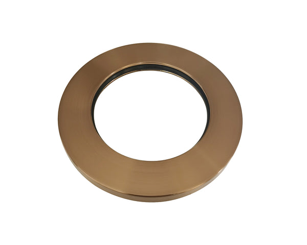 Caral rozet kraangedeelte eenhendel wastafelkraan 75 mm geborsteld brons koper PVD