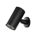 UniMatch Beam hoofddouche rond 1 stand met muurbevestiging mat zwart