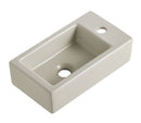 Rhea M fontein rechts 40 x 22 x 11 cm keramiek beige