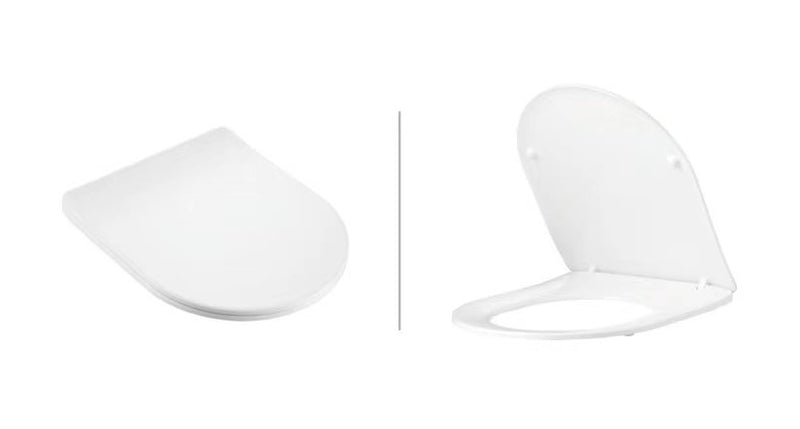 Nibiru toiletzitting softclose en quick release mat wit