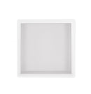 Demis inbouwnis 30 x 30 x 7 cm mat wit