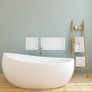 Demis inbouwnis 30 x 60 x 7 cm mat wit