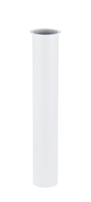UniMatch sifon verlengbuis 20 cm met kraag mat wit