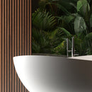 Waive vrijstaand ligbad 160 x 95 cm solid surface mat wit