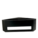 Julia hoekfontein 35 x 35 x 16 cm solid surface mat zwart