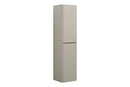 Novira kolomkast afgeronde hoeken 160 x 40 x 35 cm mat zand