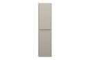 Novira kolomkast afgeronde hoeken 160 x 40 x 35 cm mat zand
