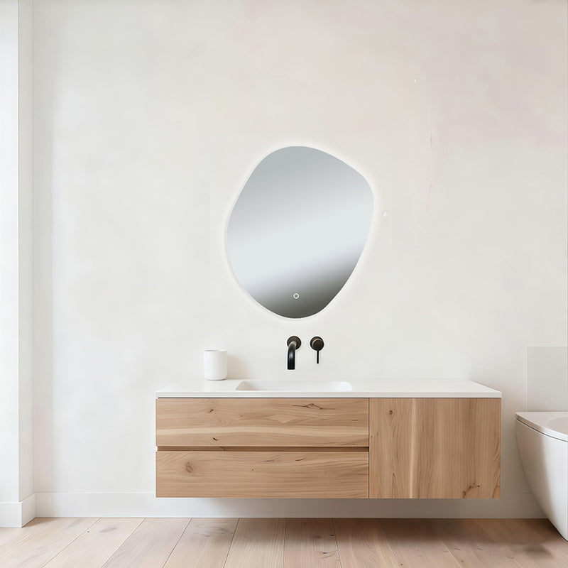  dimbaar en spiegelverwarming 85 x 100 cm