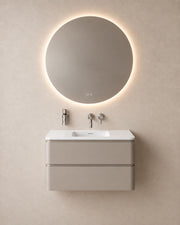 Lumora spiegel rond met LED
