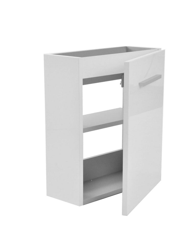 fonteinkast tbv HS fonteintje l/r 1 deur 40x21 wit