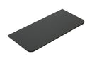 Novira topblad afgeronde hoeken 100 x 48 cm mat zwart