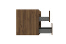 Alvara onderkast met 2 laden 1 uitsparing 100 x 46 cm warm eiken