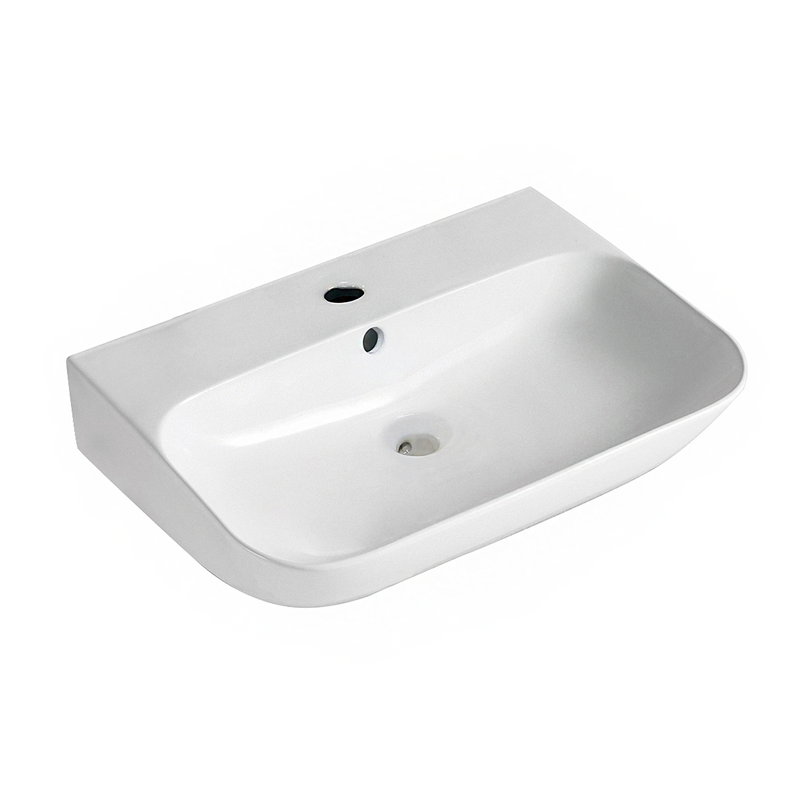 5 cm keramiek glans wit