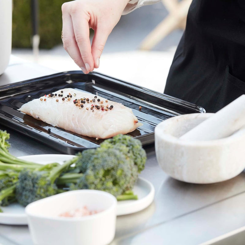 Landmann Grillschaal Emaille 32,5 x 24,5 cm