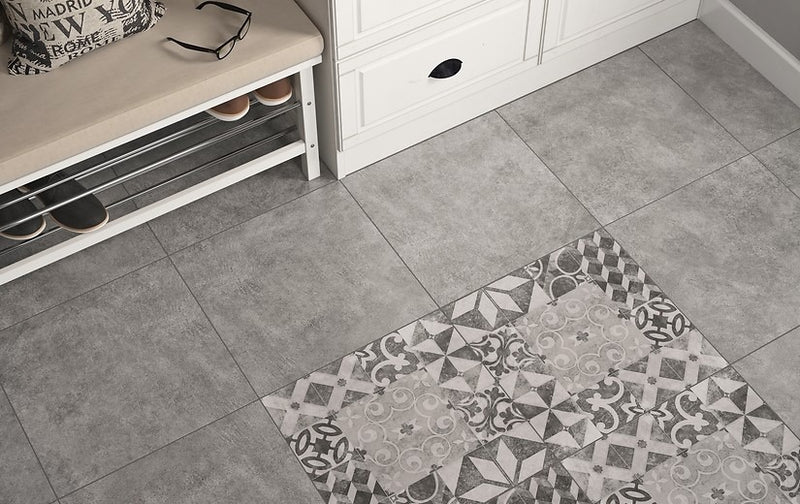 Vloertegel Grafite Grey 42x42 cm