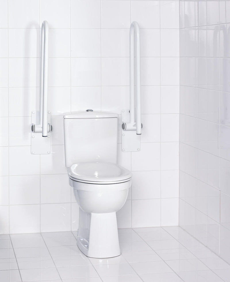 A0130101 Opklapbare Beugel Wit Kort