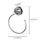 Z12050000 Handdoekring 153 X 205 X 32 Mm