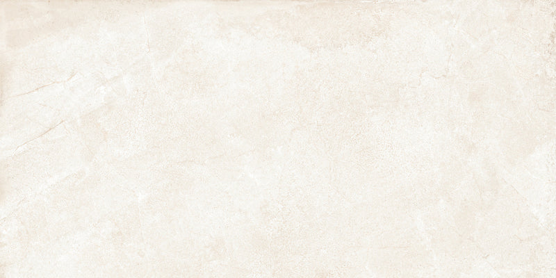 Vloertegel Flora Marble Cream 30x60 cm Rechthoek – Porselein Mat Gerectificeerd – Marmerlook Crème R9