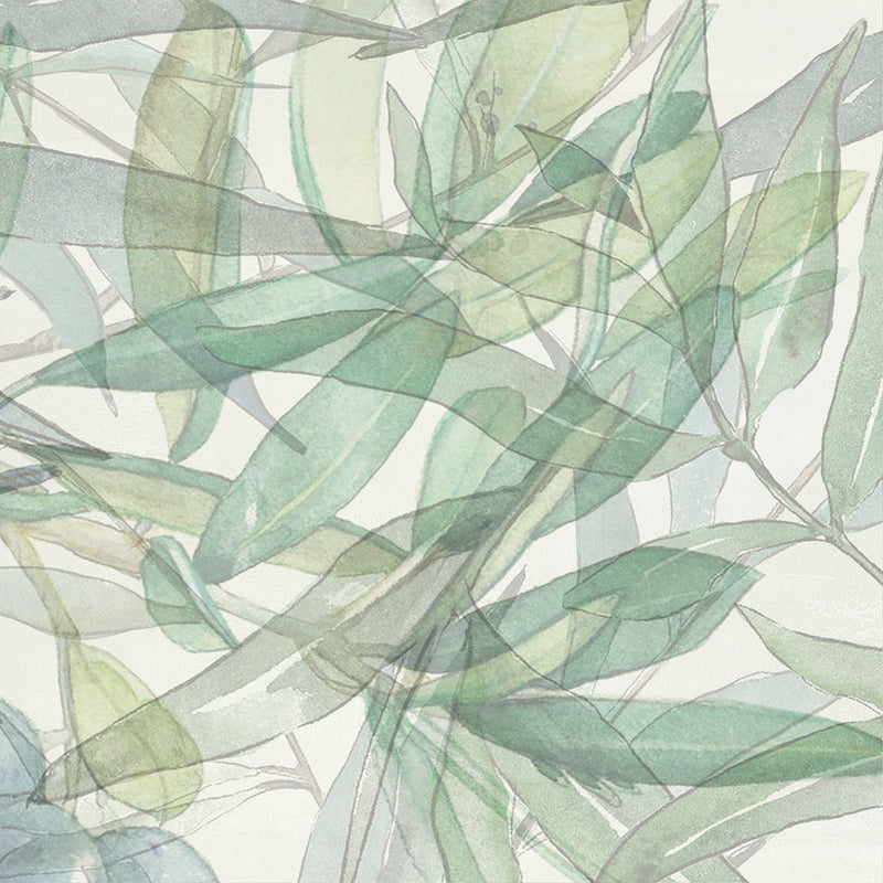 Wandtegel Flora Mix 20x20 cm Vierkant - Keramiek Mat - Decor Patroontegel groen