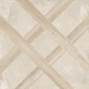 Vloertegel Flora Marble Bone Decor Grip 60x60 cm - Porselein Mat Gerectificeerd – Geometrisch Beige R11