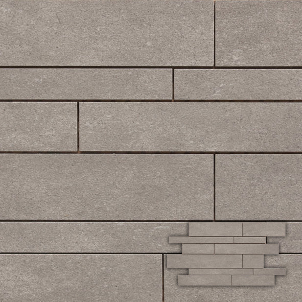 Mozaïek Basaltina grigio muretto 30,0 x 45,0 cm J84066