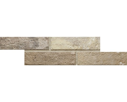 Vloertegel Antico Casale Ocra 6x25 cm brick
