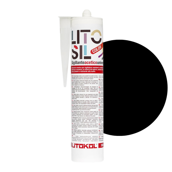 Litokol Litosil voegkit 300 ml Black 2