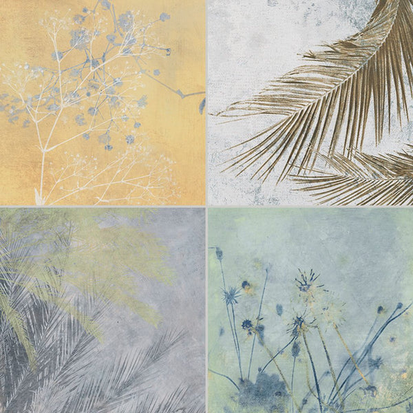 Vloertegel Herbal Aqua 33,15x33,15 cm