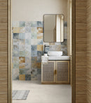 Vloertegel Herbal Aqua 33,15x33,15 cm