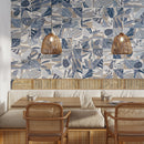 Vloertegel Habana Blue Taco 16,5x16,5 cm