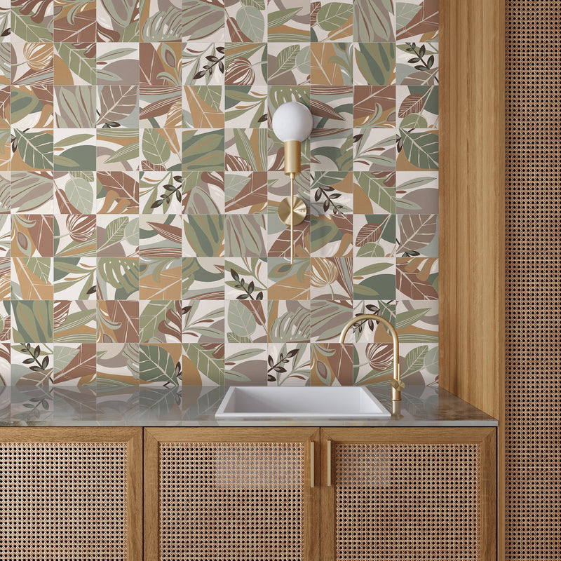 Vloertegel Habana Natural Taco 16,5x16,5 cm