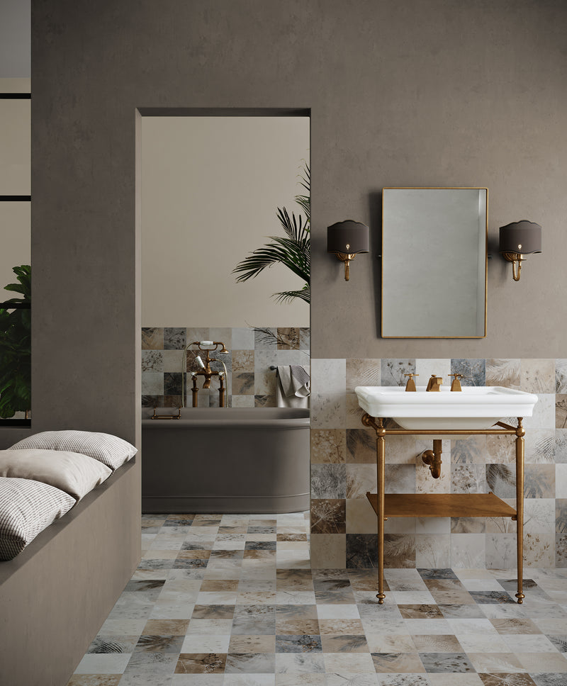 Vloertegel Herbal Almond Taco 16,5x16,5 cm